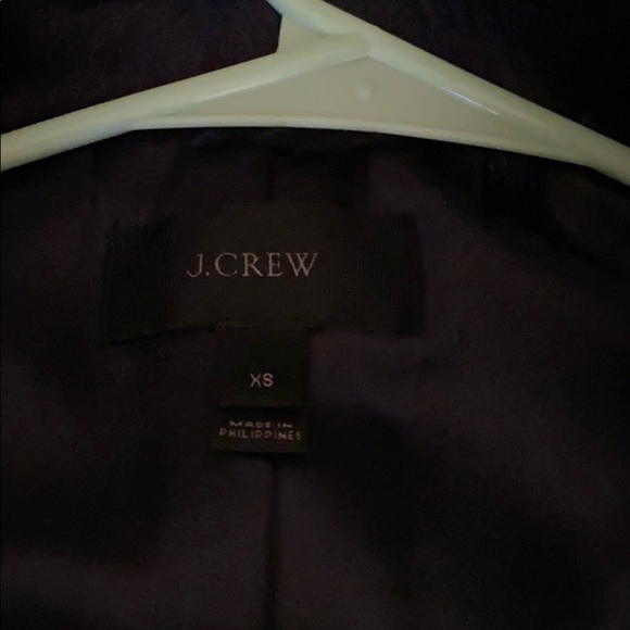 J. Crew — Navy blue faux fur vest! - Picture 6 of 11